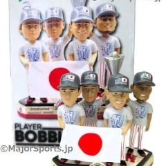 【MS】大谷翔平+侍ジャパン 2023年WBC 優勝記念 ボブルヘッド人形 ダルビッシュ 吉田 ヌートバー 123個限定版 バブルヘッド 首振り人形