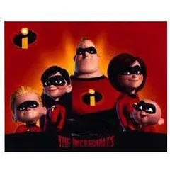 ディズニー　ピクサー　Mr.インクレディブル　ミスターインクレイデブルミニサイズポスター《The Incredibles》 グッズ