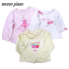 mezzo piano メゾピアノ トップス  ベビー服 80㎝ 90㎝ まとめ売り 3点