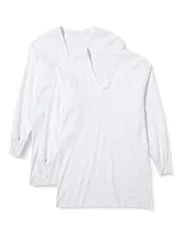 【新品・2営業日で発送】グンゼ やわらか肌着長袖U首2枚組L (SV6110AL 2523)