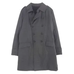 ARMANI COLLEZIONI アルマーニコレッツォーニ オーバーサイズ ダブル トレンチ コート グレー系 56【中古】のサムネイル