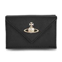 新品 ヴィヴィアン ウエストウッド Vivienne Westwood 3つ折り財布 ブラック