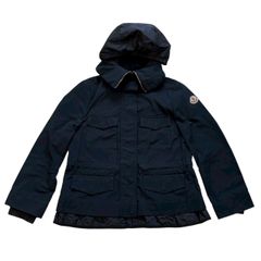MONCLER モンクレール アパレル アウター レディース ネイビー ポリエステル