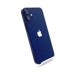 【全額返金保証】【最速発送】Apple iPhone 12 mini 64GB ブルー au 白ロム 動作確認済 81%