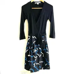 DVF DIANE VON FURSTENBERG JEWEL ダイアン フォン  ファステンバーグ  ラップ ワンピース 2