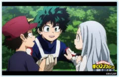 【中古】アクリルスタンド・アクリルパネル 緑谷出久(D) 「僕のヒーローアカデミア トレーディング場面写アクリルブロック～緑谷出久ver.～」