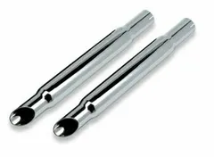 モーターステージ スラッシュマフラー 2本セット モーターステージ FLSTFBS FXS 63ベビーブラス/TC96B/FXS