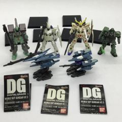 バンダイ　ガチャポン　デジタルグレード　DG　機動戦士ガンダムUC1　ユニコーン　全6種セット