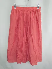 ◇ BEAUTY&YOUTH UNITED ARROWS ロング丈 フレア スカート サイズ表記なし レッド レディース E  【1407180002098】