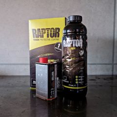 RAPTOR ブラック　ラプターライナー塗料　硬化剤セット2箱 RAPTOR ブラック ラプターライナー塗料 硬化剤セット2箱 - メルカリ