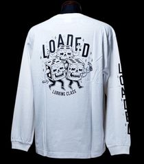 LURKING CLASS ラーキングクラス ロングスリーブTシャツ (LOADED) by sketchy tank カラー：ホワイト 6,380円(内税)