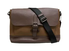 COACH (コーチ) HUDSON MESSENGER メッセンジャーバッグ ハドソン レザー ブラウン ウィメンズ/036