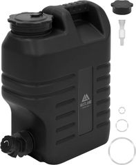 ウォータータンク 12L ウォータージャグ キャンプ用 交換用パッキン付属 ブラック VASTLAND（ヴァストランド）
