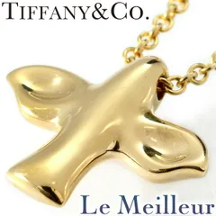 ティファニー エルサ・ペレッティ バードクロス ネックレス K18 TIFFANY&Co. 中古 プレラブド 返品OKのサムネイル