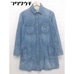 ◇ ◎ Lee リー × URBAN RESEARCH ROSSO 長袖 長袖 デニム ワンピース サイズM インディゴ レディース  【中古】 【1109220006843】
