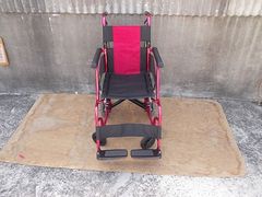 送料無料（一部地域を除く）ミキ軽量車いす キャリカル 介助型 PMS-2R　TS-25-0728-11