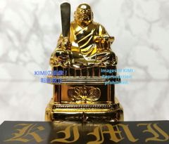仏像 日蓮上人座像 5.8cm 合金製 名仏師 牧田秀雲 日蓮聖人尊像  B 仏教美術  Seated Buddha image of Nichiren Shonin 5.8cm made of alloy Master Buddhist sculptor S