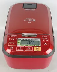 K1AD10 美品 HITACHI IHジャー炊飯器 RZ-TS104M 2021製 ルビーレッド 