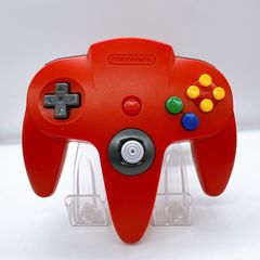 NINTENDO64 純正コントローラー　赤