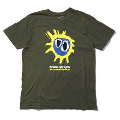 Primal Scream Tシャツ 新品 正規品 ロック バンド UK Screamadelica Wash-Green