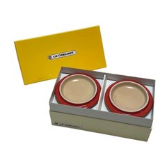 【未使用】Le Creuset  ル・クルーゼ ミニココット ラムカン 8.5cm チェリーレッド 2つ セット