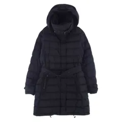 BURBERRY バーバリー ダウンジャケット BRIT ブリット 3996547 国内正規品 フード着脱可能 襟ボア ベルト ダウン コート  ブラック系 M【中古】のサムネイル