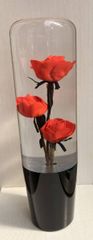 水中花◇和風シフトノブ◇150mm　アダプター付      RedRose
