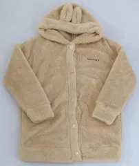 【中古】アウターウェア うさぎ マシュマロフィールラウンジパーカ(長袖) クリーム レディースSサイズ 「ちいかわ なんか小さくてかわいいやつ×GU」