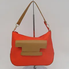 美品 キタムラ 2WAYバッグ オレンジ ベージュ ハンド/ショルダーバッグ レディース KTR 2000000 NSK