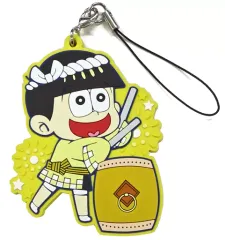 【中古】キーホルダー・マスコット(キャラクター) 十四松 「おそ松さん とじコレ 東京下町Ver. ラバーマスコット」