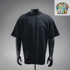 【今日特価】LOUIS VUITTON LV 2025SS グラデーション肩文字半袖 T-1