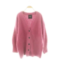 ジャーナルスタンダードレサージュ FOX CASHMERE Vネック カーディガン ニット フォックス カシミヤ混 ピンク /MI ■OS レディース ジャーナルスタンダード レサージュ JOURNAL STANDARD L'ESSAGE