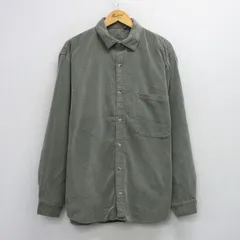 XL/古着 グラミチ 長袖 シャツ メンズ 90s コーデュロイ 大きいサイズ ロング丈 コットン 茶系 ブラウン spe 25oct08 中古 トップス