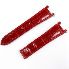 Cartier （カルティエ） ロードスター 赤 純正革ベルト CRF713 Cartier （カルティエ） ロードスター 赤 純正革ベルト CRF713 - メルカリ