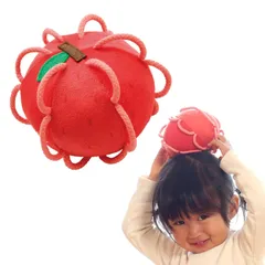 シャオール 鈴付き わっかボール (6ヶ月以上 / グッド・トイ2022 受賞) ファーストトイ ベビー 赤ちゃん おもちゃ 玩具 プレゼント ギフト 洗濯可能 あやす (触れてたのしい布製ボール)