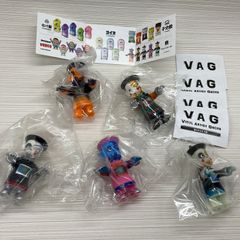 未開封品　VAG キョンシネーター　全５種セット　シカマァク　メディコムトイ　5色セット蓄光あり　ソフビフィギュア　GID MEDICOM TOY 写真にあるもののみ　バラ売り不可