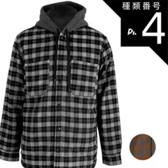 種類4：Black/M 【JETPILOT/ジェットパイロット】JPW84 QUILTED SHERPA JACKET キルト シェルパ ジャケット 秋冬 メンズ アウター