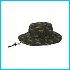 【速発送】キウ V&N パッカブルサファリハット 2N V&N CKL S T 2N 防水 撥水 帽子 Vカット 晴雨兼用 パッカブル あご紐 おしゃれ ユニセックス メンズ レディース 男女兼用 レオパード K428-175