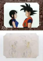 【中古】雑貨 チチ＆孫悟空 メモリアル原画アートPLUS 「一番くじ ドラゴンボール STRONG CHAINS!!」 G賞