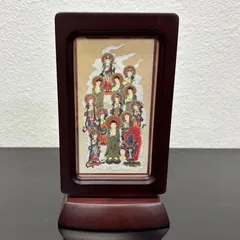 【アウトレット掛軸】仏画 十三仏 5尺(約151cm)  M09 アウトレット掛軸】仏画 十三仏 5尺(約151cm) M09 書