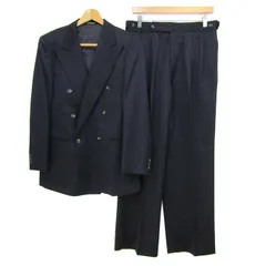 美品 KENT&CURWEN スリーピーススーツ 生地仏製ドーメル 濃紺 AB5