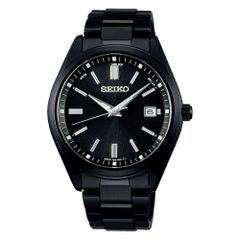 ブラック/ブラック [セイコーウオッチ] 腕時計 セイコー セレクション ソーラー電波時計 The Standard SBTM325 メンズ ブラック