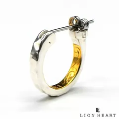 ライオンハート クロッシングピアス シークレットヘリテイジ シルバー925 片耳用 1点売り メンズ ブランド LION HEART