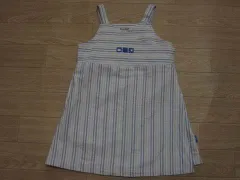 ファミリア familiar 100cm 子供服 半袖 ワンピース ワンピ ★3 キッズ 【中古】 ユーズド 女の子 女児 ガールズ ブランド USED アウトレット リサイクル 古着 子ども服 こども服 子供 子ども
