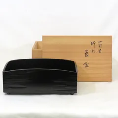 掛軸 茶掛け 横幅 三代 鈴木表朔「紅葉満千山」京塗表派の承継者 共箱 曙棗 鈴木表朔（作）共箱 裏千家 淡々斎在判箱書 仕覆「捻梅唐草