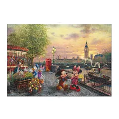Minnie and in Mickey ディズニー London ジグソーパズル 1000ピース (51x73.5cm) テンヨー(Tenyo)