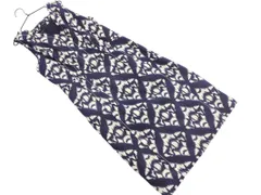 Talbots タルボット 総柄 ワンピース size4/紺 ■◆ レディース
