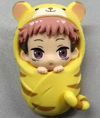 【中古】トレーディングフィギュア おくるみマスコット 虎杖悠仁 「呪術廻戦 ぷにとっぷ おくるみたいがーあそーと」