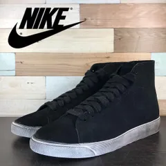 NIKE BLAZER MID ナイキ ブレーザー ミッドカット デコンストラクト プレミアム BLACK ブラック 24.5cm U08506 525315-011