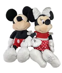 【送料無料/訳ありアウトレット】Disney100周年記念モデル　ミッキー/ミニー ぬいぐるみ 91cm/ミニーちゃん/ビッグサイズ/大きい/特大/ディズニー